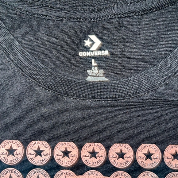 2 Short sleeve T shirts 👚 Champion -and- 🌟 Converse - Picture 9 of 11